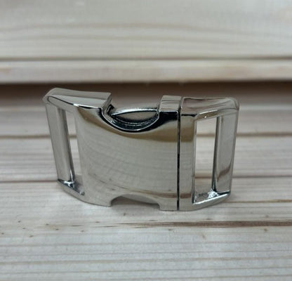 Klickverschluss Silber