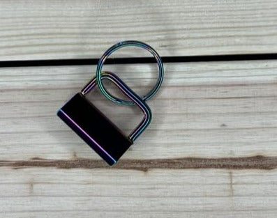 Riemenhalter Silber mit Zähnchen