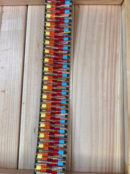 Gurtband Bunt geflochten 38mm