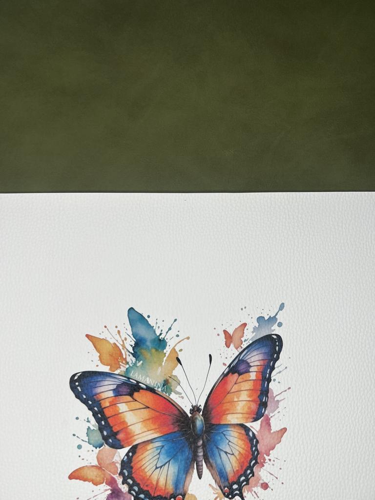 Schmetterling by Lamanina Kunstleder