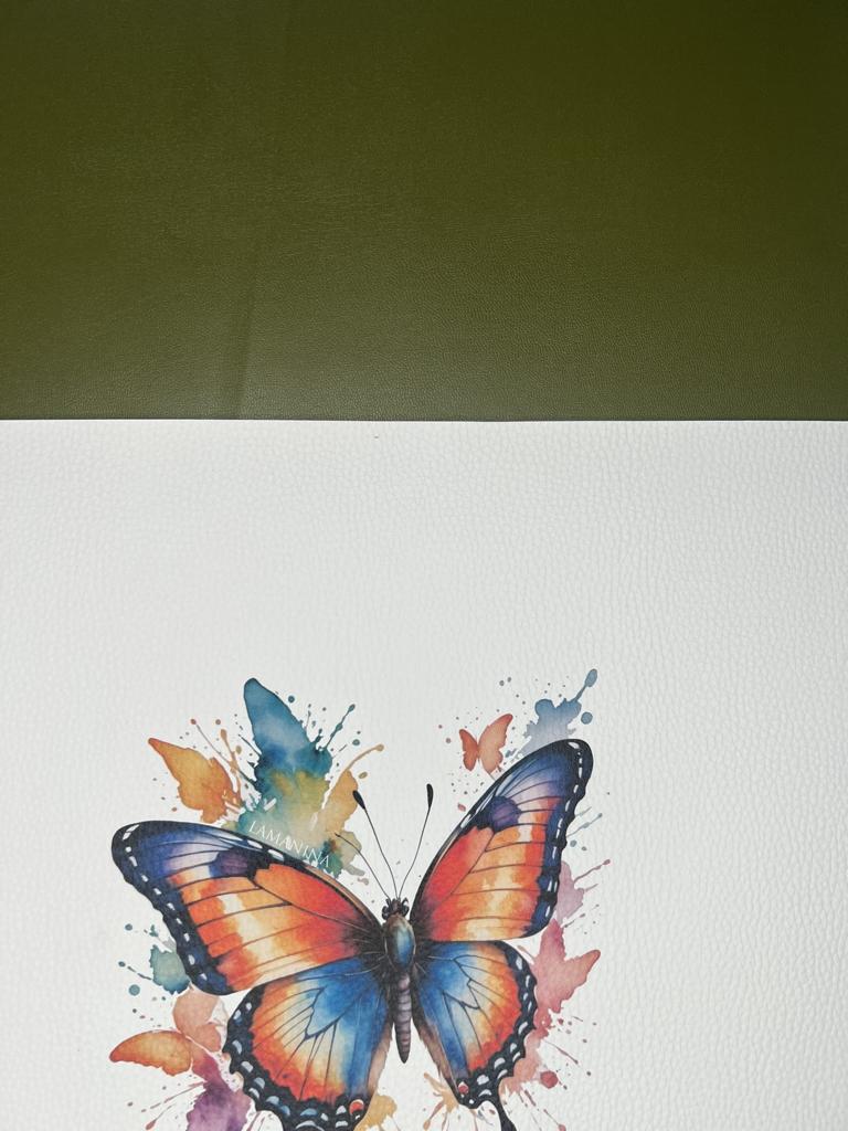 Schmetterling by Lamanina Kunstleder