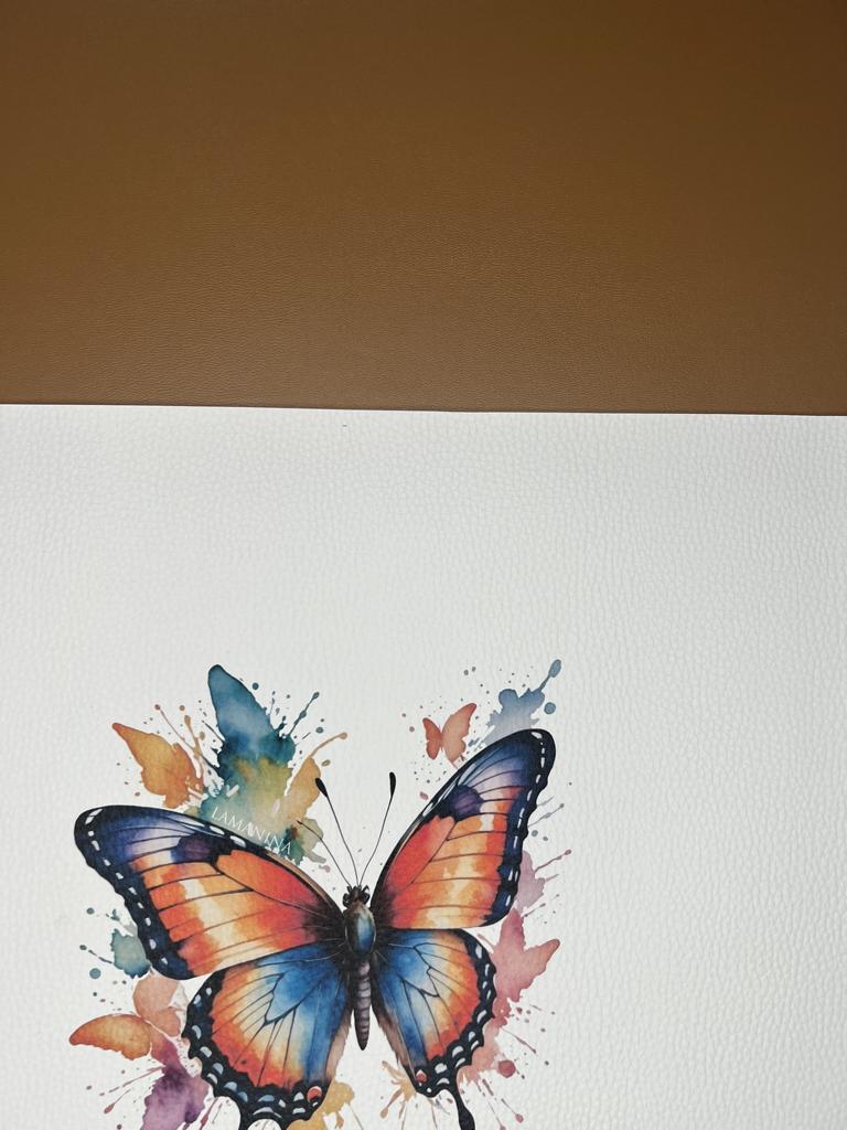 Schmetterling by Lamanina Kunstleder