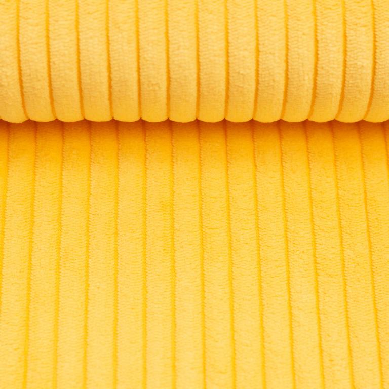 Cord-Breitcord Gelb