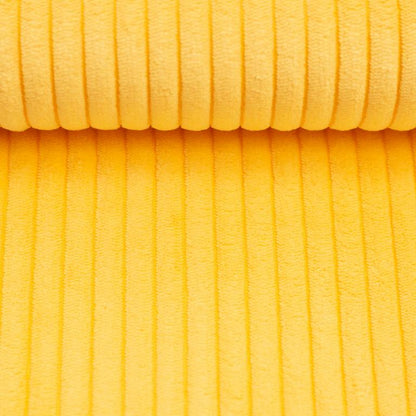 Cord-Breitcord Gelb