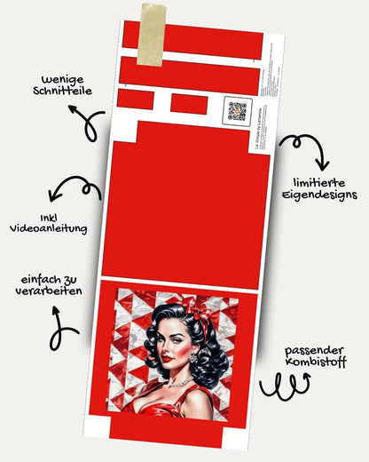 La'Simple Taschenschnittmuste die Frau