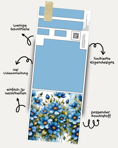 La'Simple Taschenschnittmuste die Blume