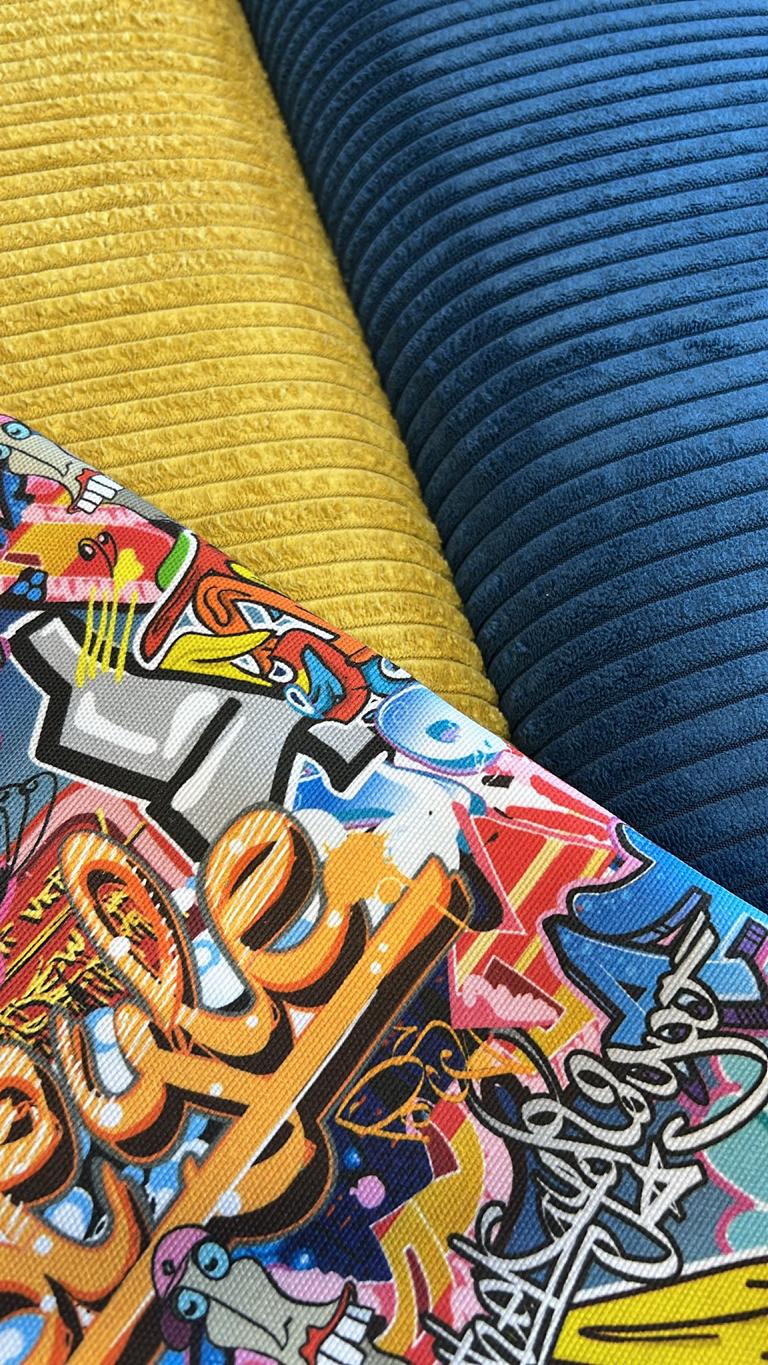 Dekostoffe Graffiti
