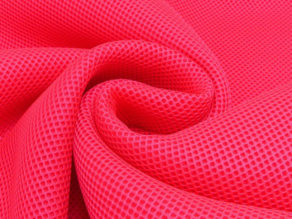 Mesh 3D Netz Neon Pink