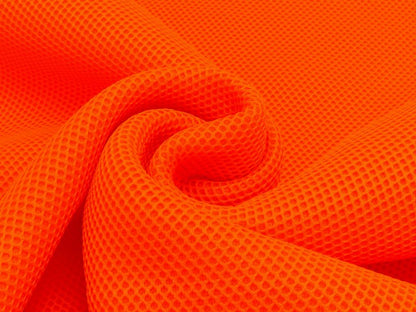 Mesh 3D Netz Neon Orange