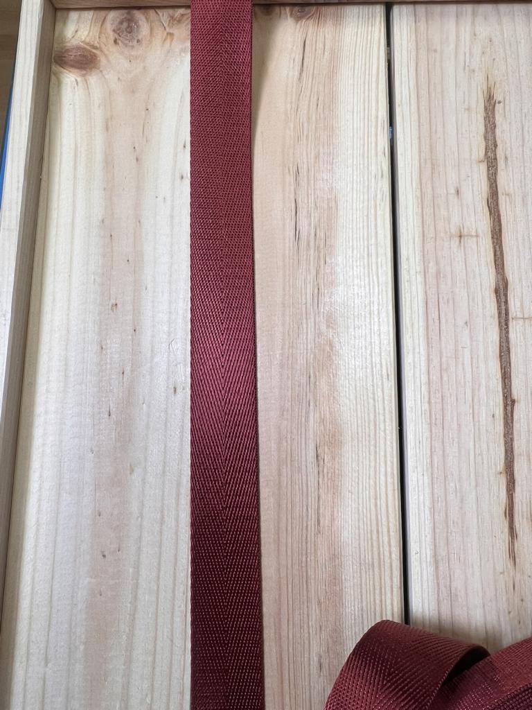 Gurtband Beere 25mm breit