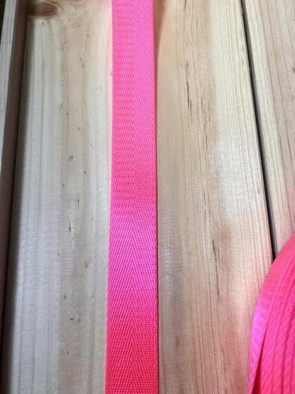 Gurtband Pink 25mm breit