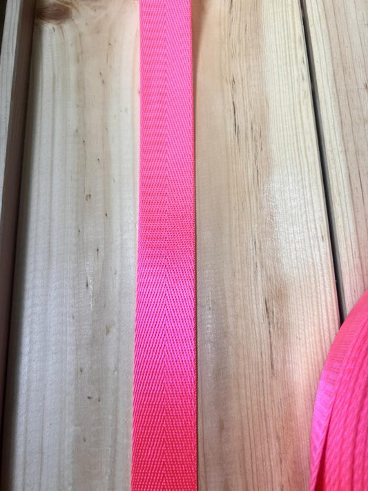 Gurtband Pink 25mm breit