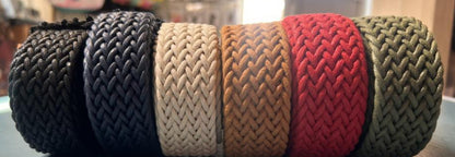 Gurtband Geflochten 3,2 cm verschiedene Farben