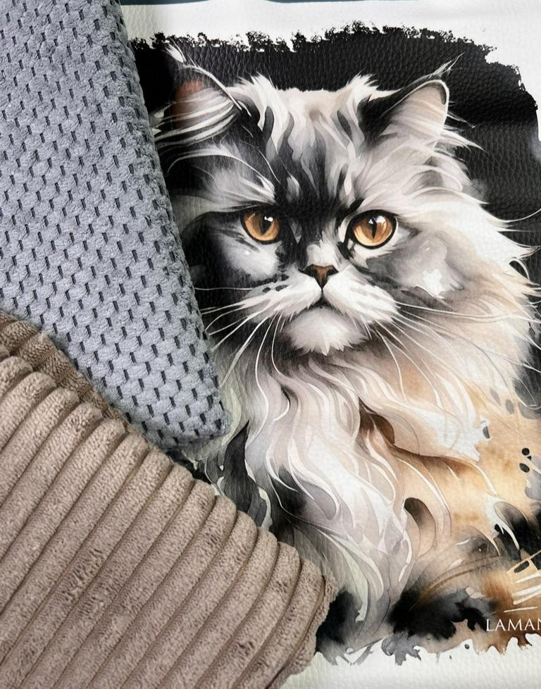 Katze III by Lamanina Kunstleder
