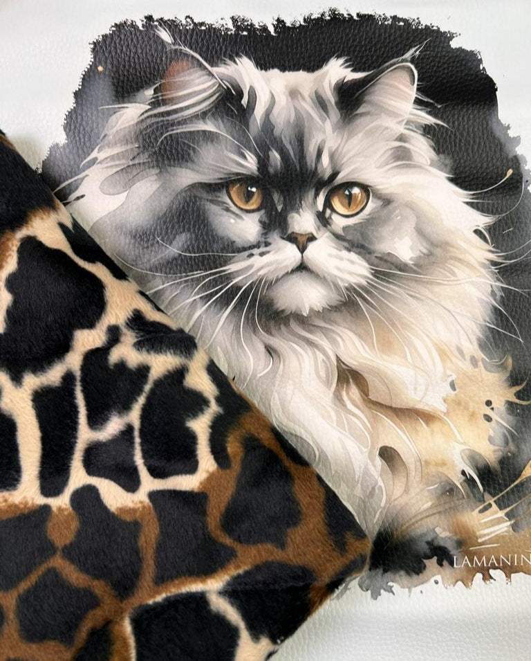 Katze III by Lamanina Kunstleder