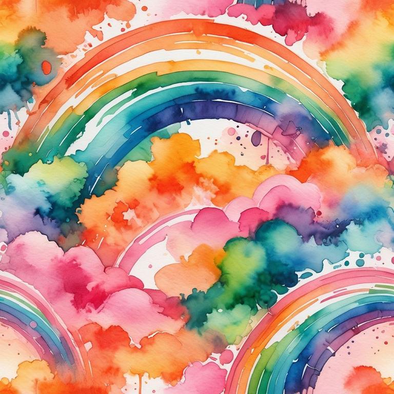 Kunstleder Regenbogen Stichtag 4.0