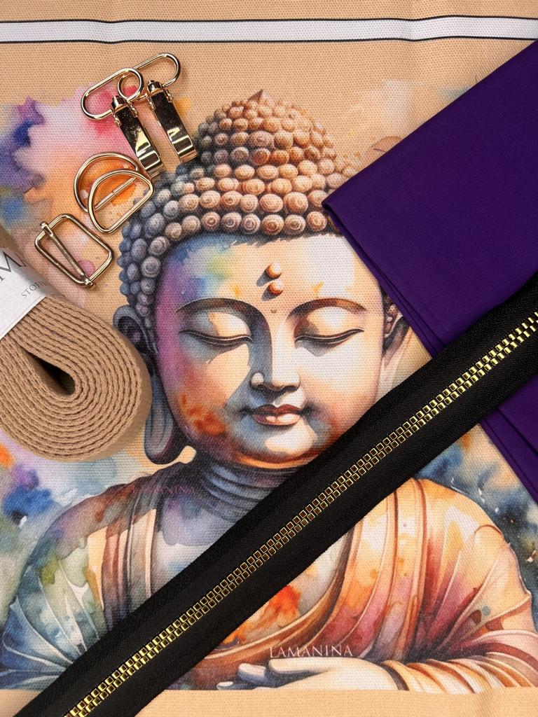 La'Simple Taschenschnittmuste die Buddha