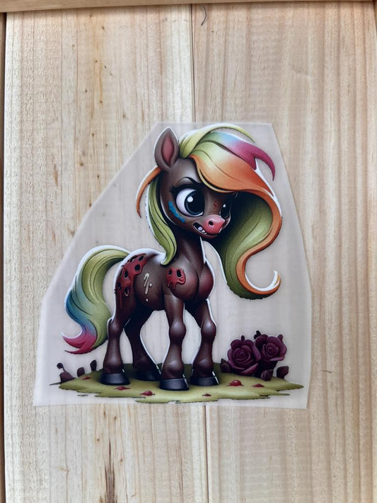 Bügelbild Pony