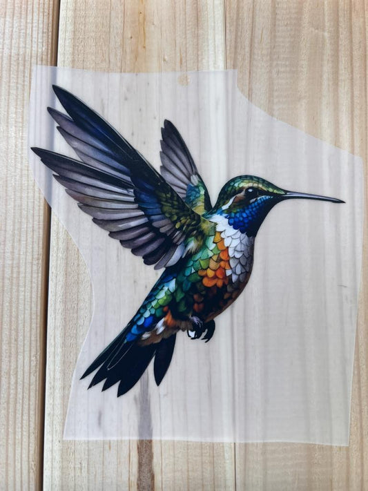 Bügelbild Kolibri