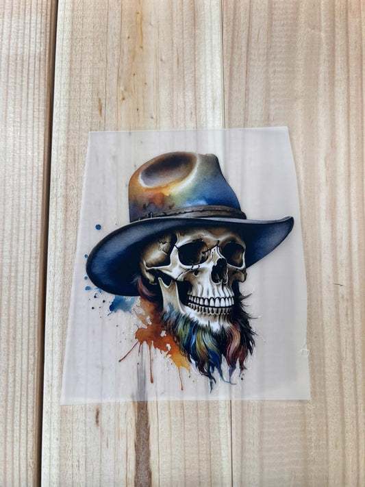 Bügelbild Maxl mit Hut