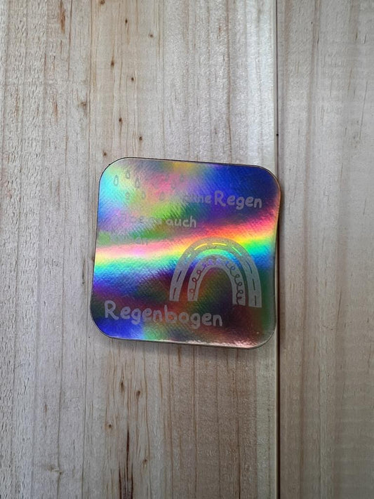 Label Holografisch Regen