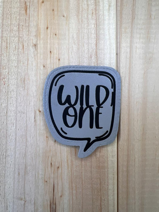 Label Reflektierend Wild One