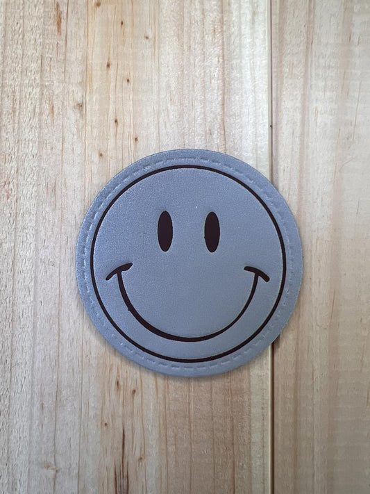 Label Reflektierend Smiley