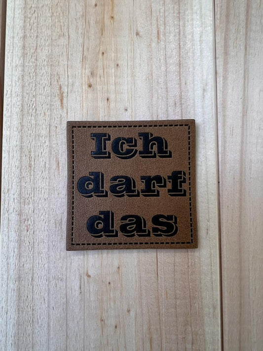 Label ich darf das