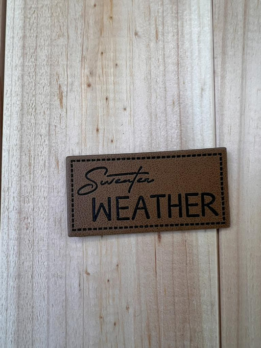 Label Sweater Weather