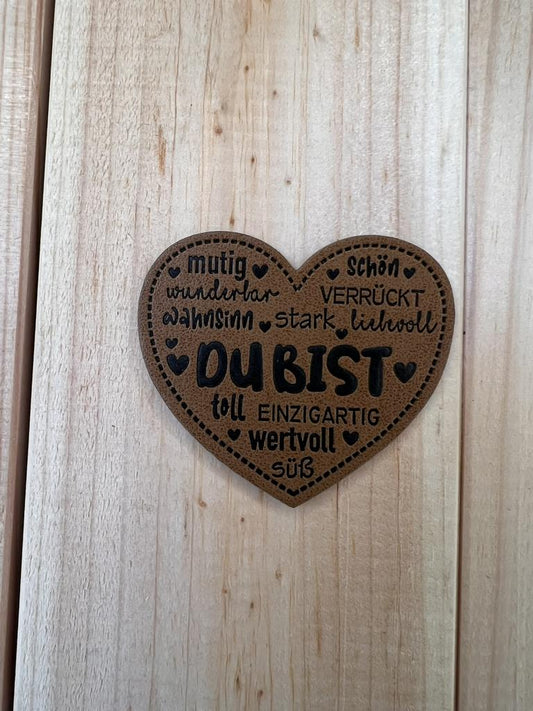 Label Herz Du BIst