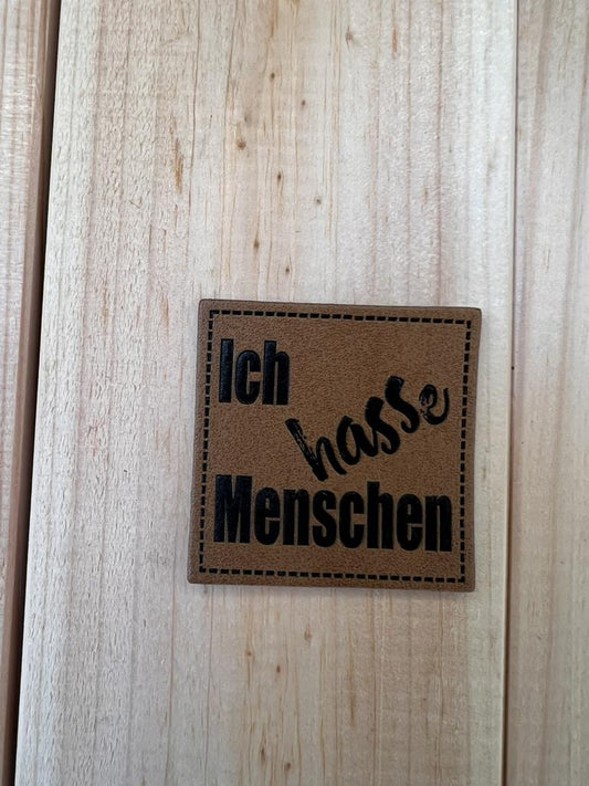 Label Ich hasse