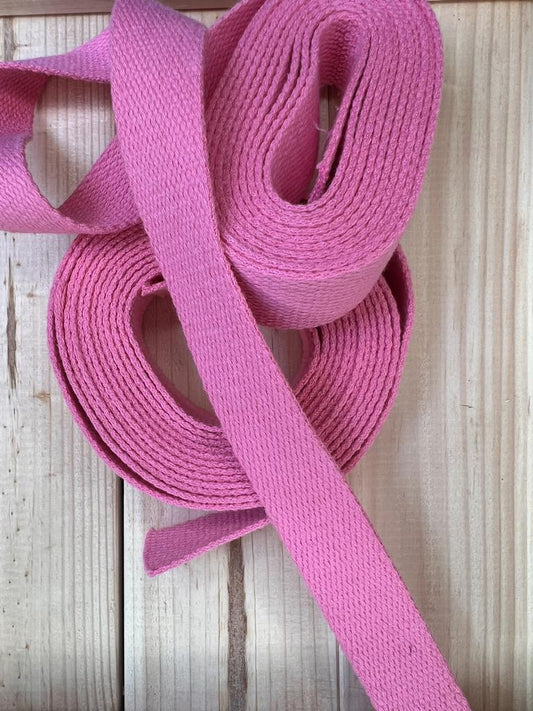Gurtband Rosa 25mm breit