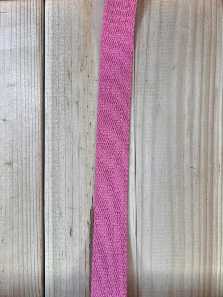 Gurtband Rosa 25mm breit
