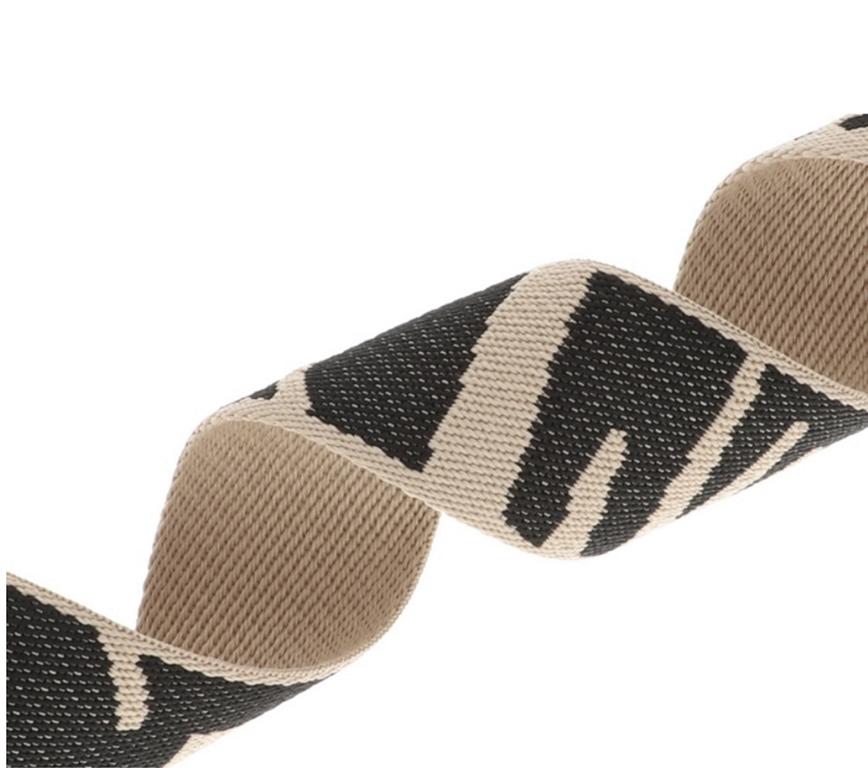 Gurtband Leo Schwarz 38mm breit