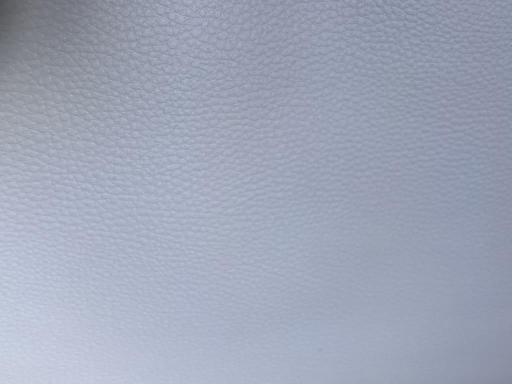 Lederimitat Babyblau