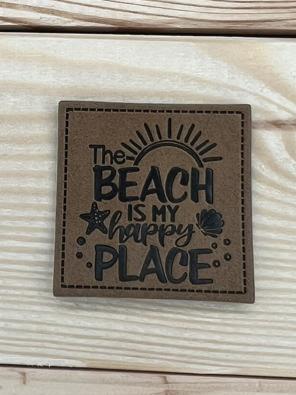 Label The Beach is my happy Place