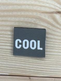 Label Baumwolle Cool