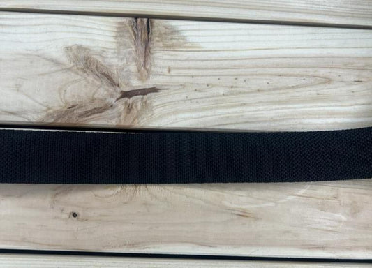 Gurtband Schwarz 30mm breit