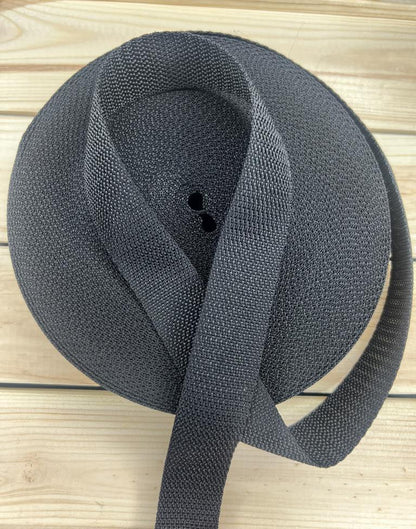 Gurtband Schwarz 30mm breit