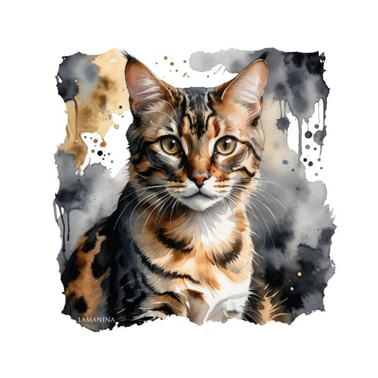 Kunstleder Katze III