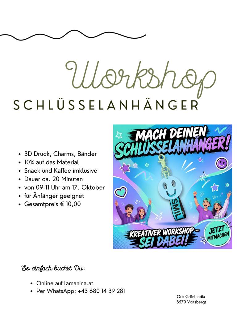 Workshop Schlüsselanhänger