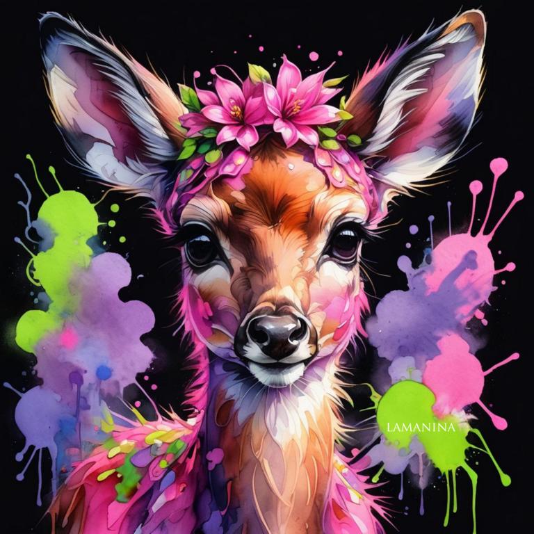 Canvas Bambi