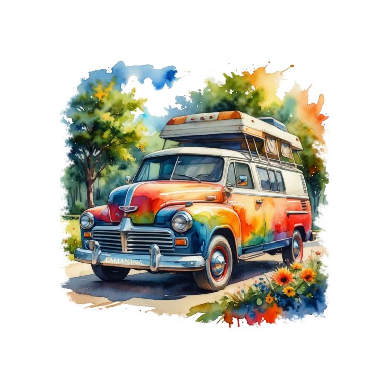 Camper by Lamanina Kunstleder