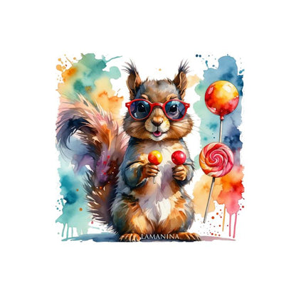 Kunstleder Eichhörnchen