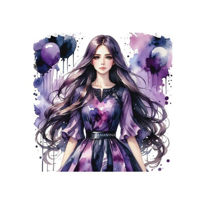 Manga Lila Kunststyle by Lamanina Kunstleder
