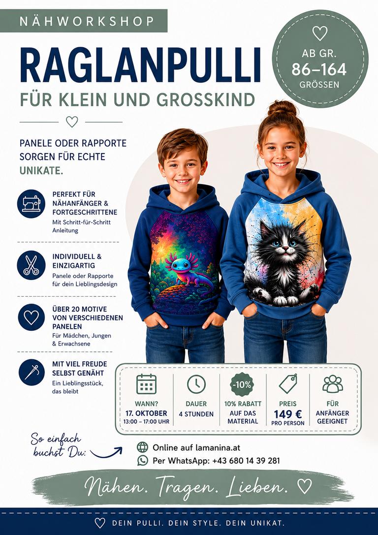 Workshop Ranglanpulli für Kids