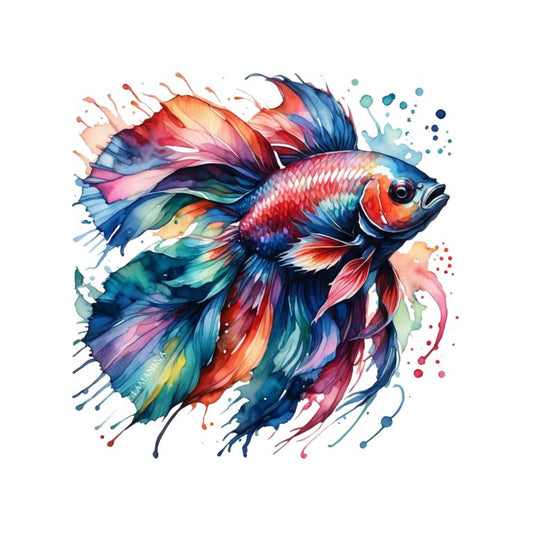 Kunstleder Fisch