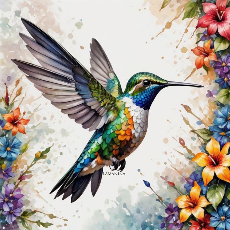 Kolibri by Lamanina Canvas