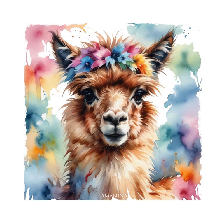 Canvas Alpaka