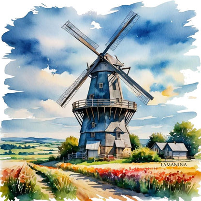 Kunstleder Windmühle